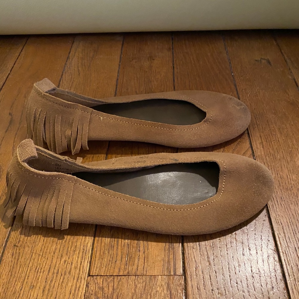 LEATHER FLATS BY MOJO MOXY